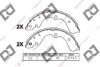 DJ PARTS BS1119 Brake Shoe Set